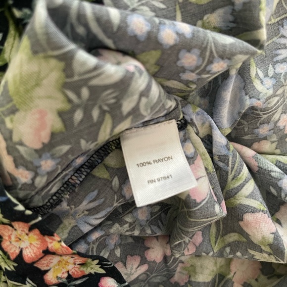 I.Jill Floral Sleeveless Button Down Dress Color Blue Pink Size S - Picture 6 of 8